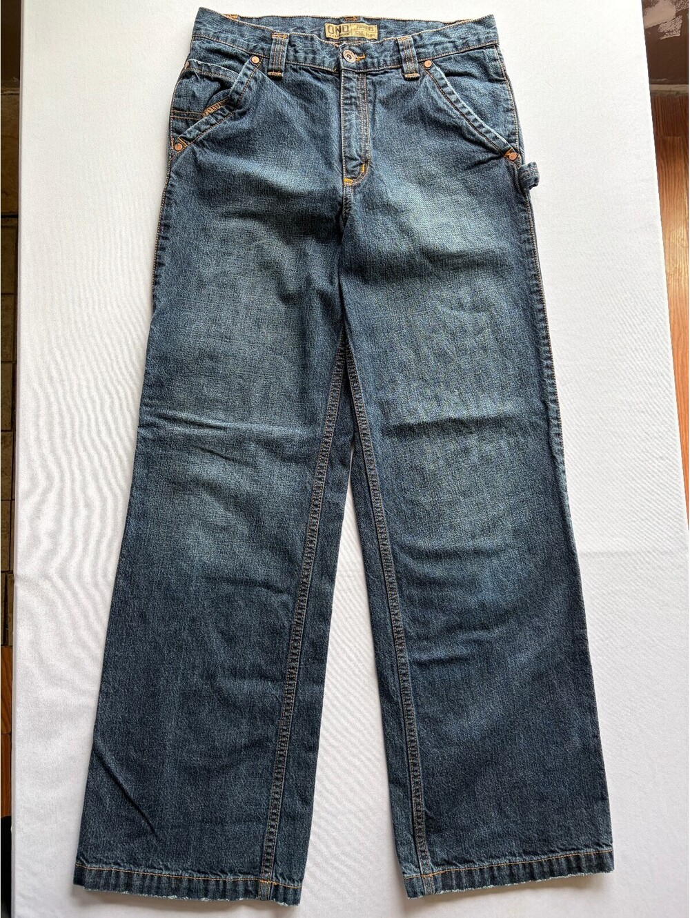 Old Navy OND Women’s 16 Painter Carpenter Jeans Baggy Wide Leg Y2K